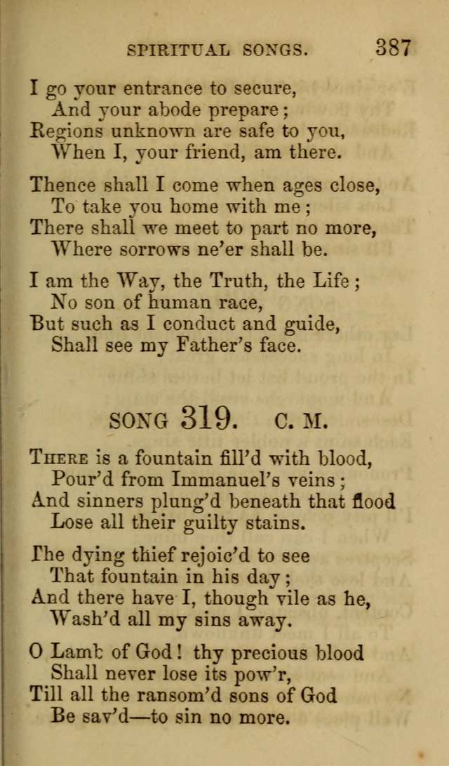 Psalms, Hymns and Spiritual Songs, Original and Selected. (7th ed.) page 387