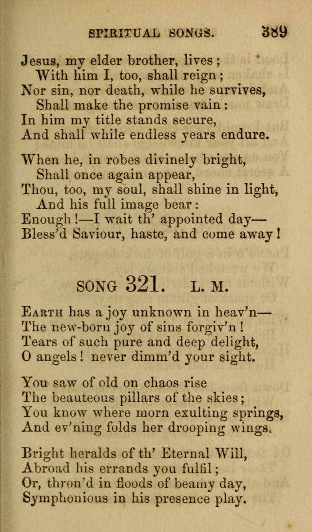 Psalms, Hymns and Spiritual Songs, Original and Selected. (7th ed.) page 389