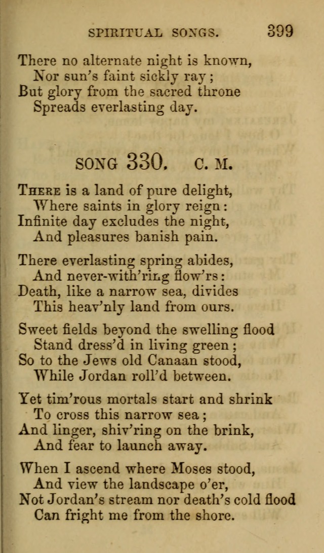 Psalms, Hymns and Spiritual Songs, Original and Selected. (7th ed.) page 399