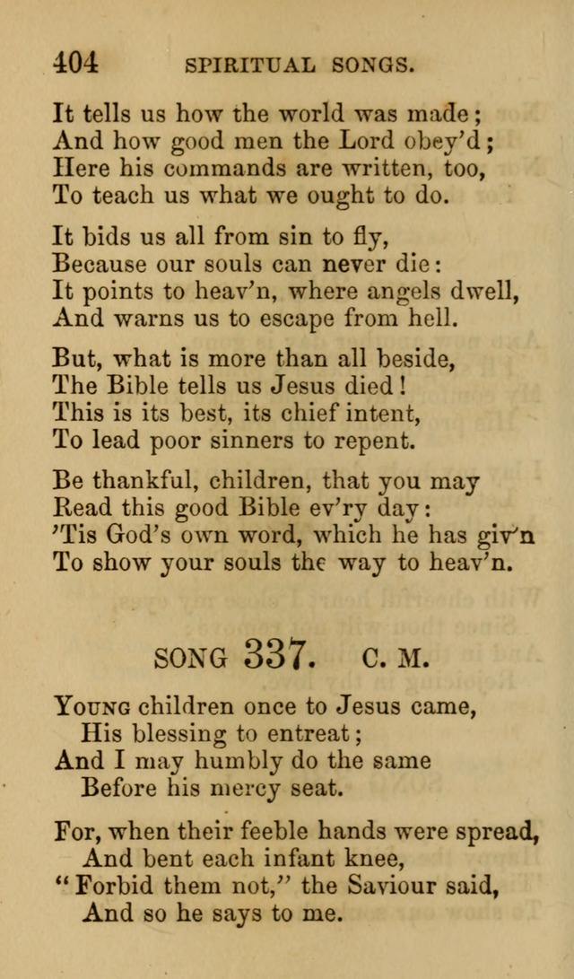 Psalms, Hymns and Spiritual Songs, Original and Selected. (7th ed.) page 404