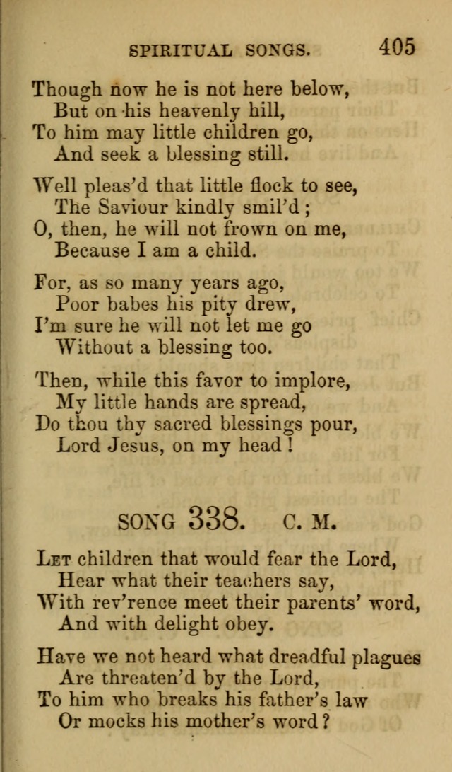 Psalms, Hymns and Spiritual Songs, Original and Selected. (7th ed.) page 405