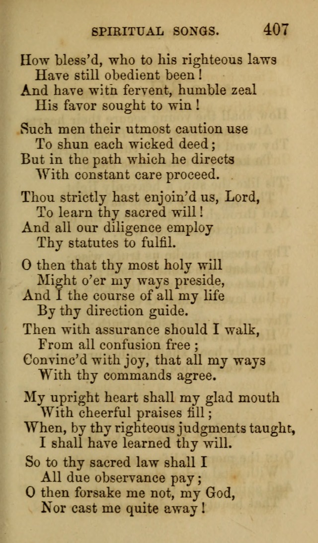 Psalms, Hymns and Spiritual Songs, Original and Selected. (7th ed.) page 407