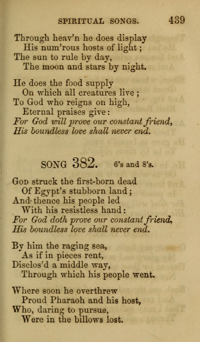 Psalms, Hymns and Spiritual Songs, Original and Selected. (7th ed.) page 439