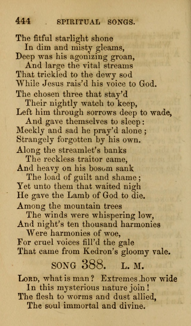 Psalms, Hymns and Spiritual Songs, Original and Selected. (7th ed.) page 444