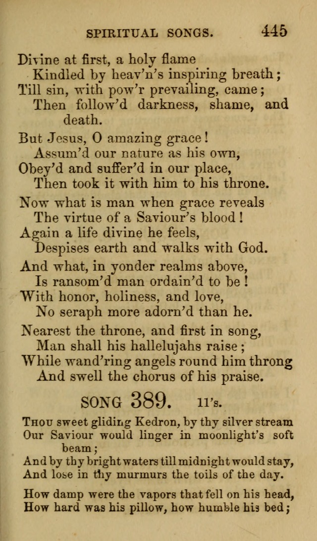 Psalms, Hymns and Spiritual Songs, Original and Selected. (7th ed.) page 445