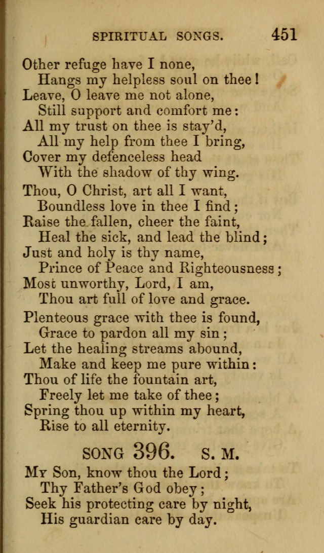 Psalms, Hymns and Spiritual Songs, Original and Selected. (7th ed.) page 451