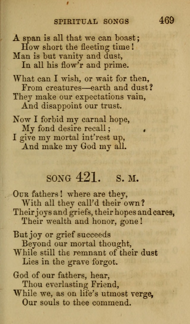 Psalms, Hymns and Spiritual Songs, Original and Selected. (7th ed.) page 469