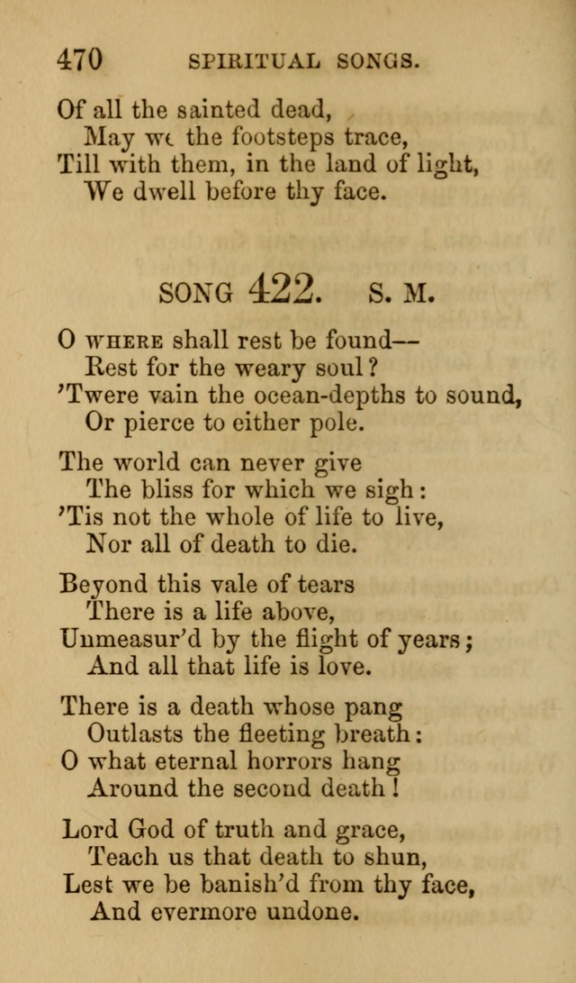 Psalms, Hymns and Spiritual Songs, Original and Selected. (7th ed.) page 470