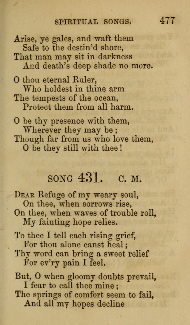 Psalms, Hymns and Spiritual Songs, Original and Selected. (7th ed.) page 477