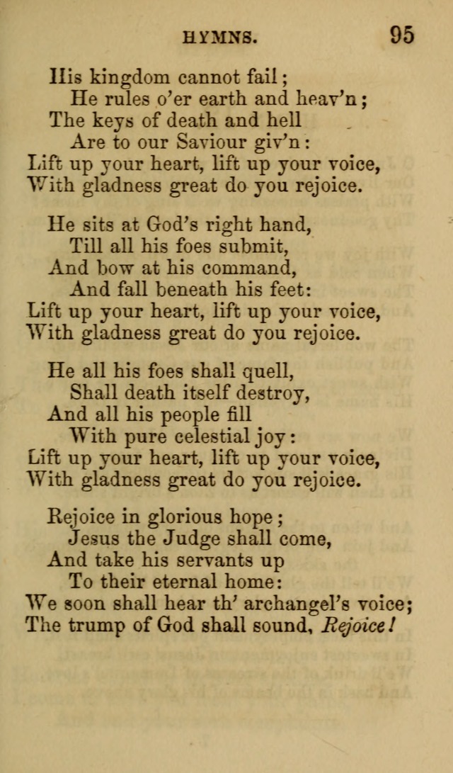 Psalms, Hymns and Spiritual Songs, Original and Selected. (7th ed.) page 95