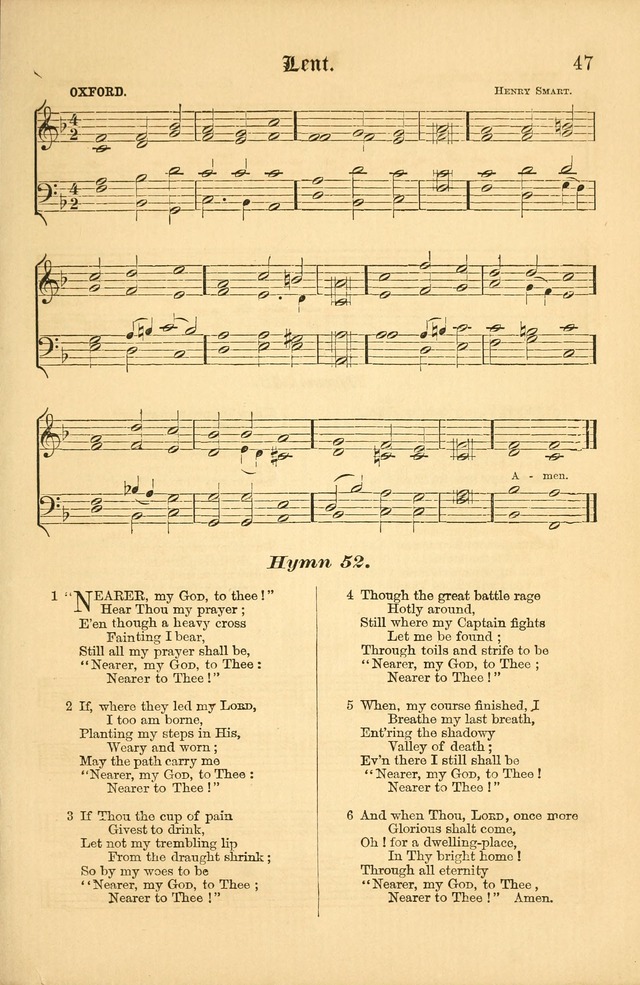 The Parish hymnal: for "The service of song in the House of the Lord" page 54