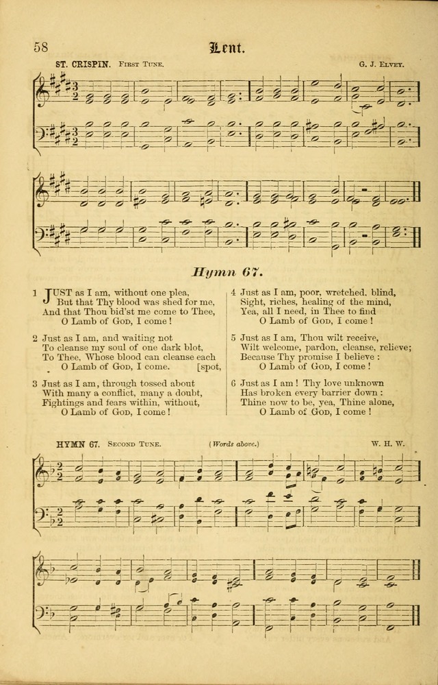 The Parish hymnal: for "The service of song in the House of the Lord" page 65