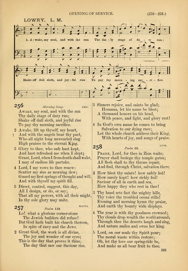 Psalms and Hymns and Spiritual Songs: a manual of worship for the church of Christ page 101