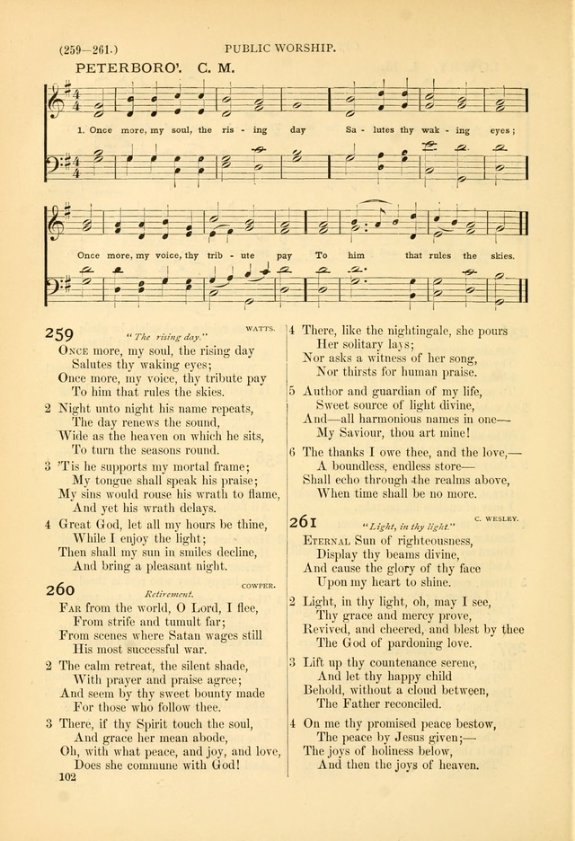 Psalms and Hymns and Spiritual Songs: a manual of worship for the church of Christ page 102