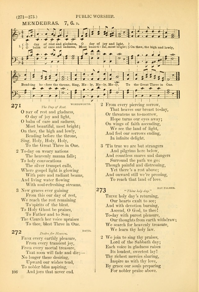 Psalms and Hymns and Spiritual Songs: a manual of worship for the church of Christ page 106