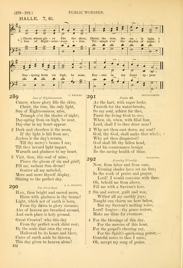 Psalms and Hymns and Spiritual Songs: a manual of worship for the church of Christ page 112