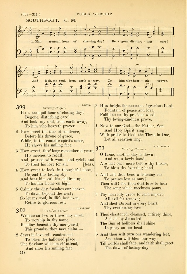 Psalms and Hymns and Spiritual Songs: a manual of worship for the church of Christ page 118