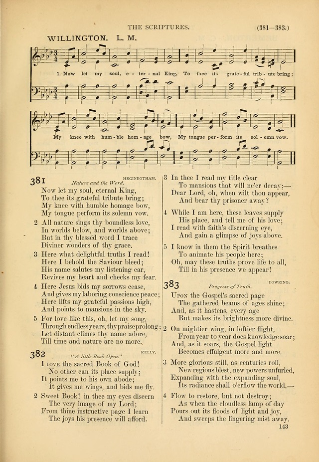 Psalms and Hymns and Spiritual Songs: a manual of worship for the church of Christ page 143