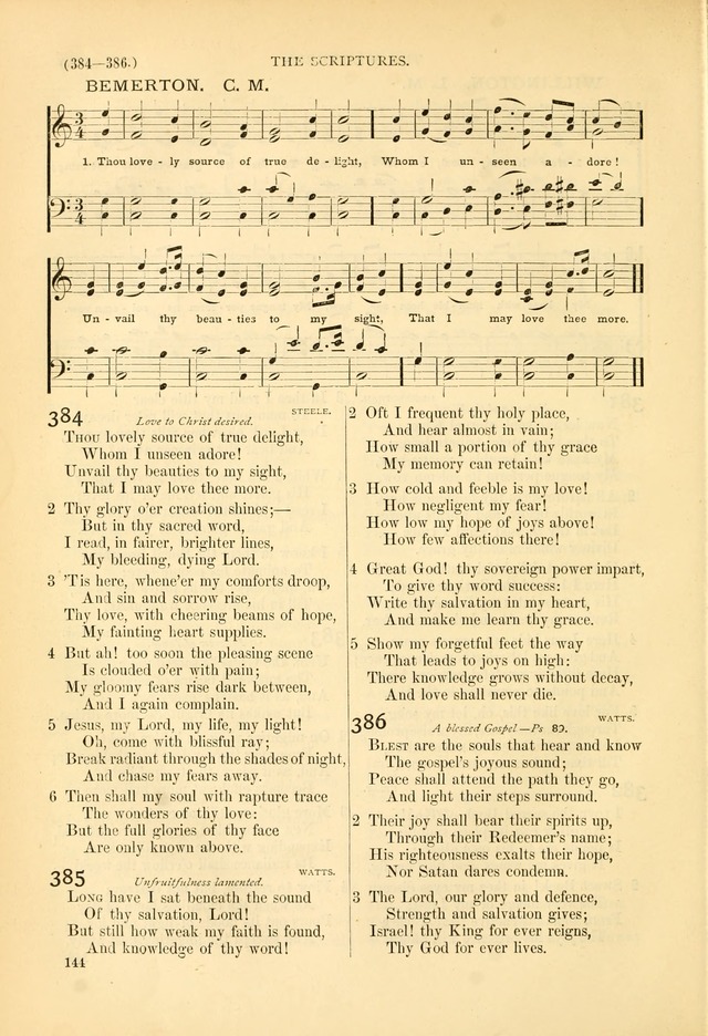 Psalms and Hymns and Spiritual Songs: a manual of worship for the church of Christ page 144