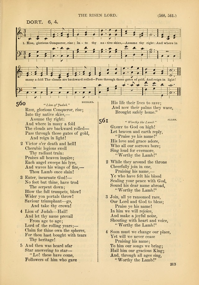 Psalms and Hymns and Spiritual Songs: a manual of worship for the church of Christ page 213