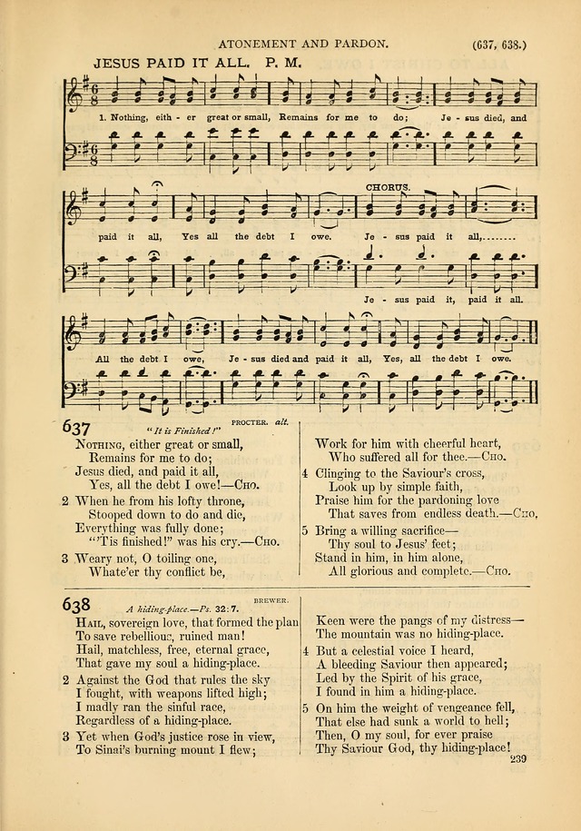 Psalms and Hymns and Spiritual Songs: a manual of worship for the church of Christ page 239