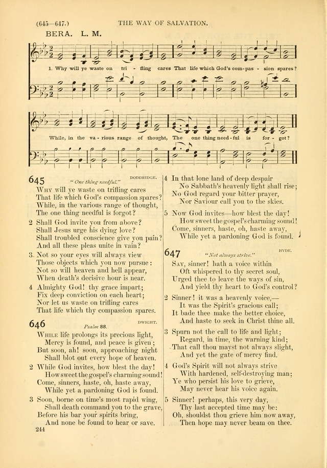 Psalms and Hymns and Spiritual Songs: a manual of worship for the church of Christ page 244