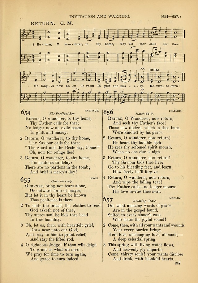 Psalms and Hymns and Spiritual Songs: a manual of worship for the church of Christ page 247