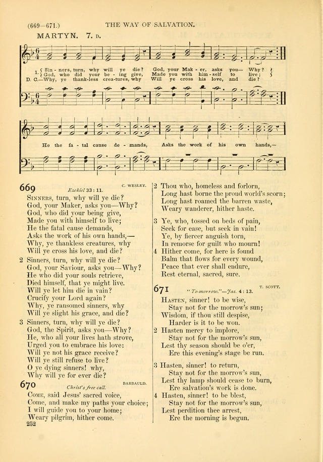 Psalms and Hymns and Spiritual Songs: a manual of worship for the church of Christ page 252