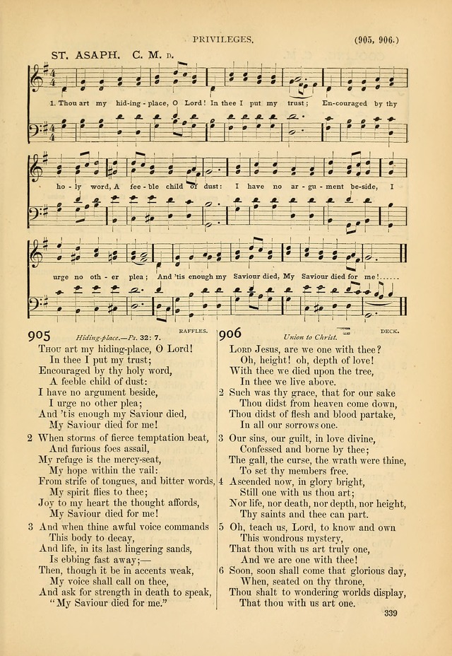 Psalms and Hymns and Spiritual Songs: a manual of worship for the church of Christ page 339