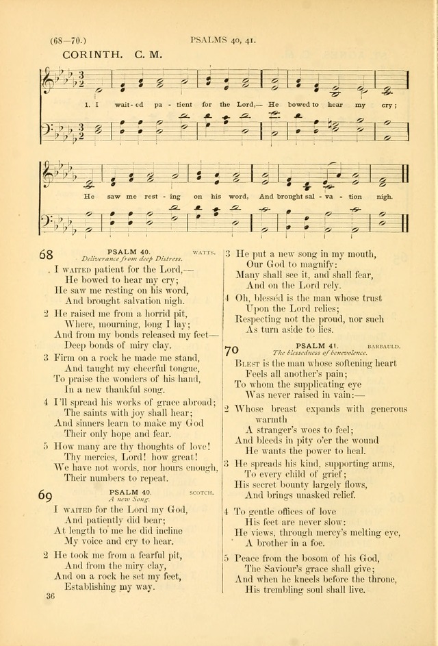 Psalms and Hymns and Spiritual Songs: a manual of worship for the church of Christ page 36