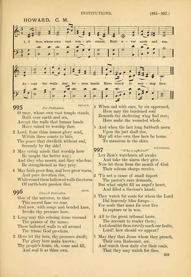 Psalms and Hymns and Spiritual Songs: a manual of worship for the church of Christ page 369