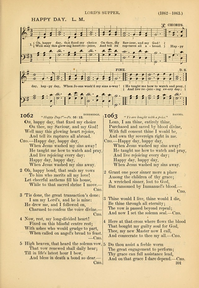 Psalms and Hymns and Spiritual Songs: a manual of worship for the church of Christ page 391