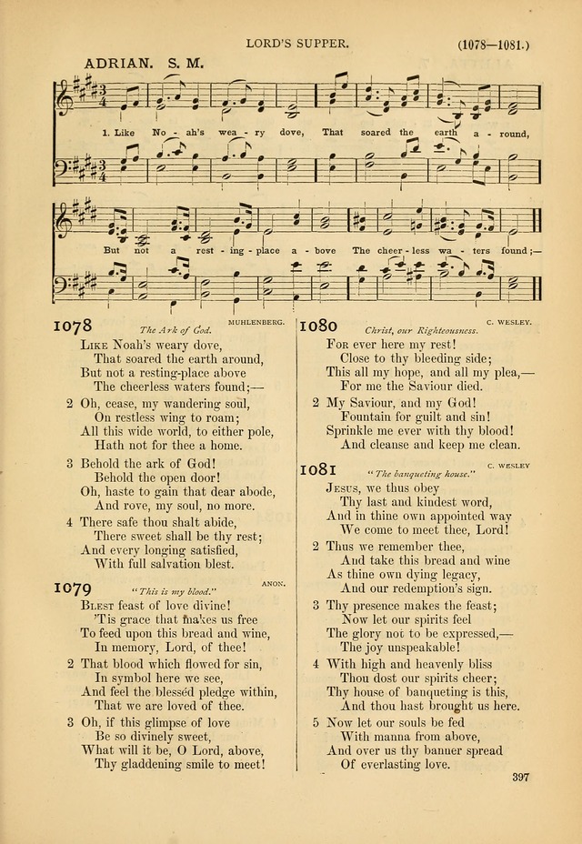 Psalms and Hymns and Spiritual Songs: a manual of worship for the church of Christ page 397