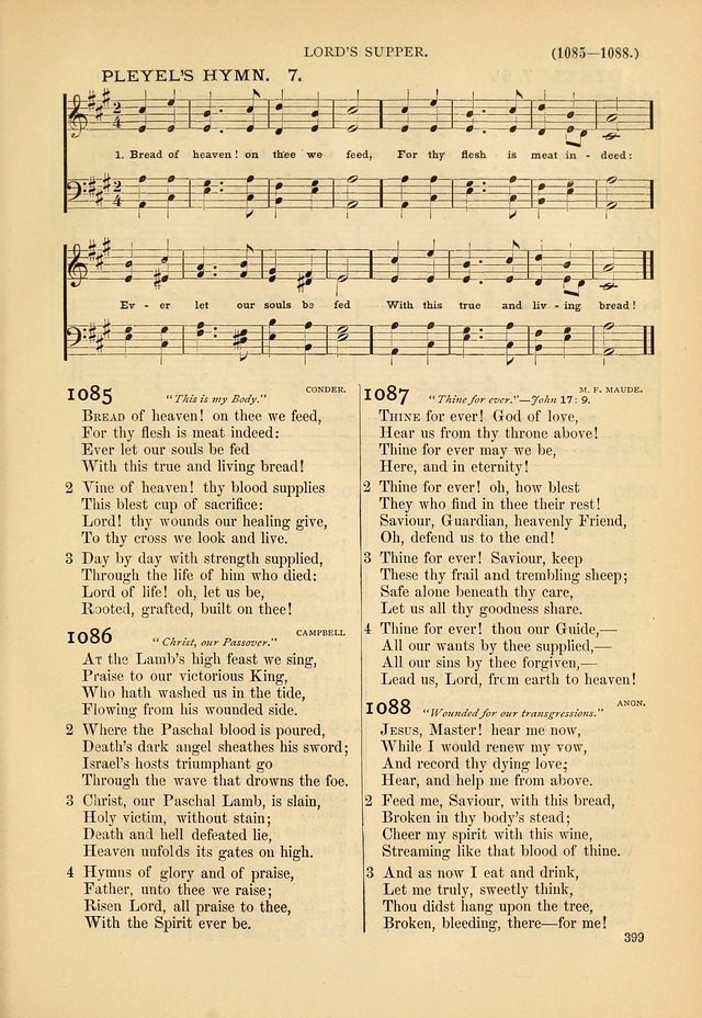 Psalms and Hymns and Spiritual Songs: a manual of worship for the church of Christ page 399