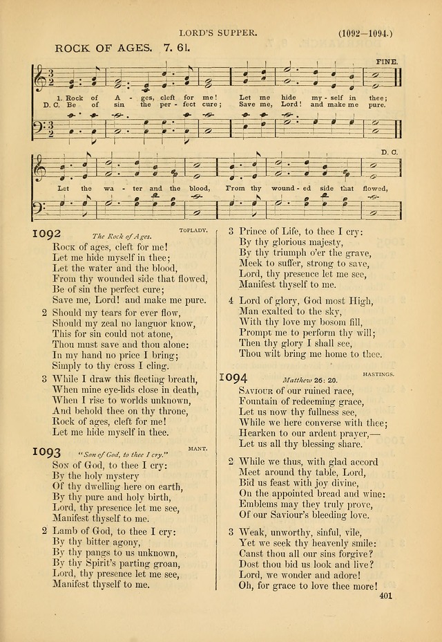 Psalms and Hymns and Spiritual Songs: a manual of worship for the church of Christ page 401