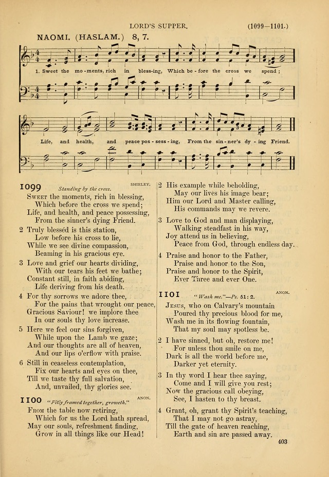 Psalms and Hymns and Spiritual Songs: a manual of worship for the church of Christ page 403