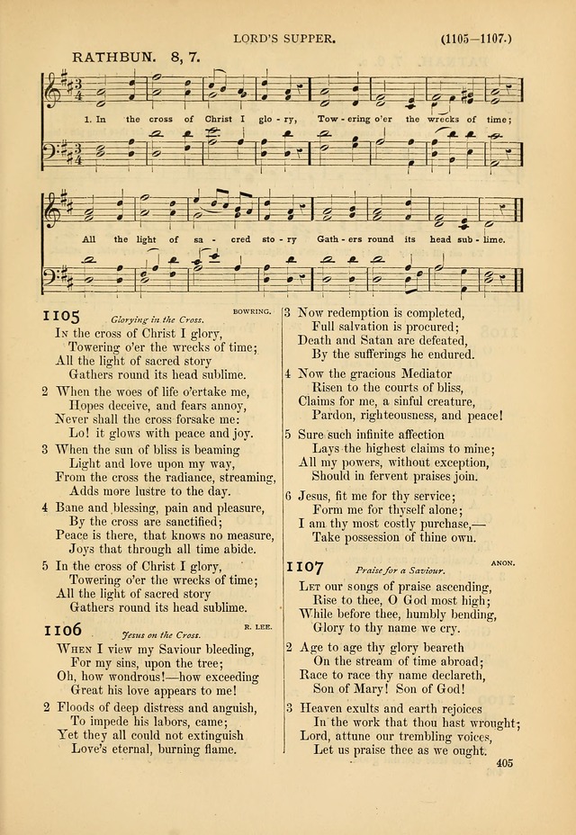 Psalms and Hymns and Spiritual Songs: a manual of worship for the church of Christ page 405