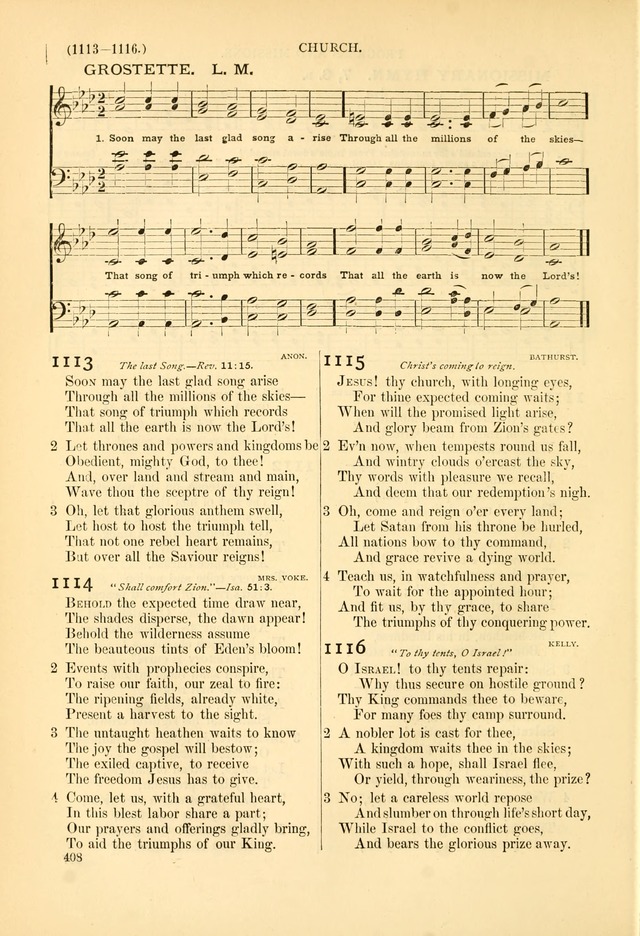 Psalms and Hymns and Spiritual Songs: a manual of worship for the church of Christ page 408