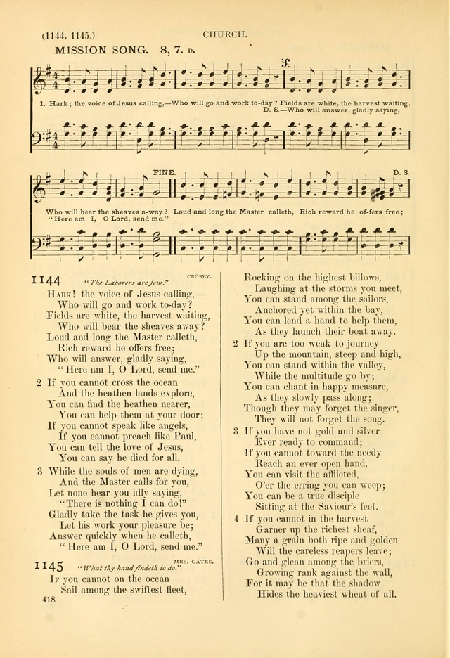 Psalms and Hymns and Spiritual Songs: a manual of worship for the church of Christ page 418