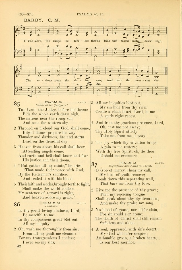 Psalms and Hymns and Spiritual Songs: a manual of worship for the church of Christ page 42