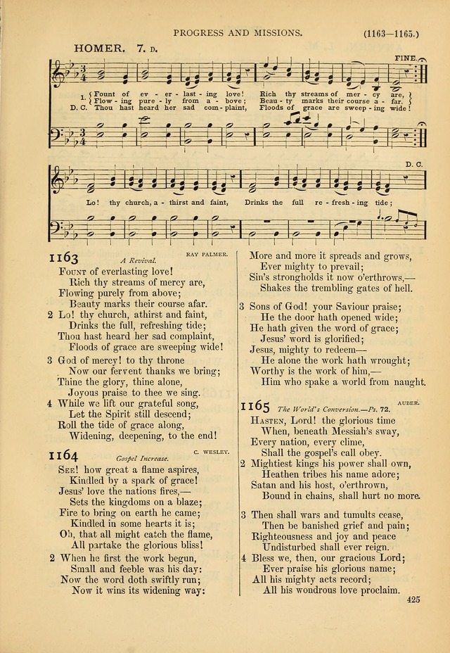 Psalms and Hymns and Spiritual Songs: a manual of worship for the church of Christ page 425