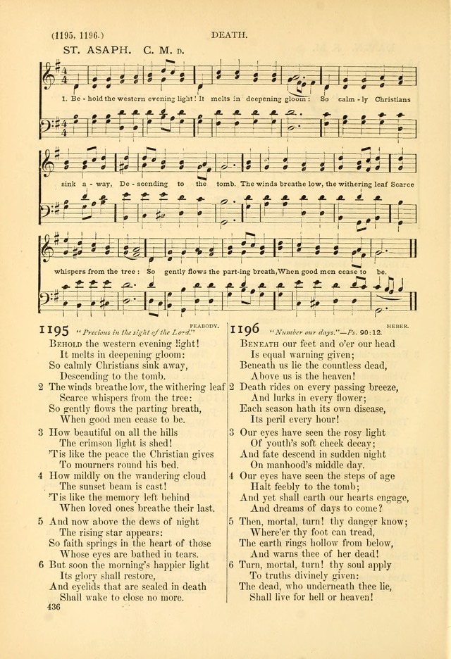 Psalms and Hymns and Spiritual Songs: a manual of worship for the church of Christ page 436