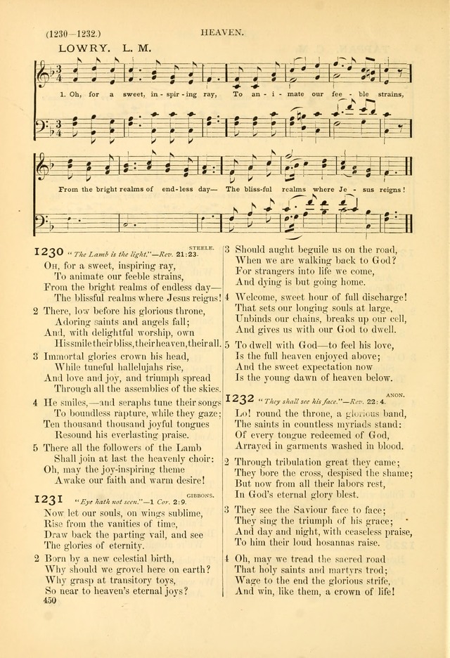 Psalms and Hymns and Spiritual Songs: a manual of worship for the church of Christ page 450