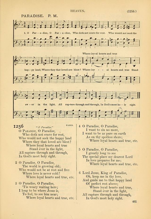 Psalms and Hymns and Spiritual Songs: a manual of worship for the church of Christ page 461