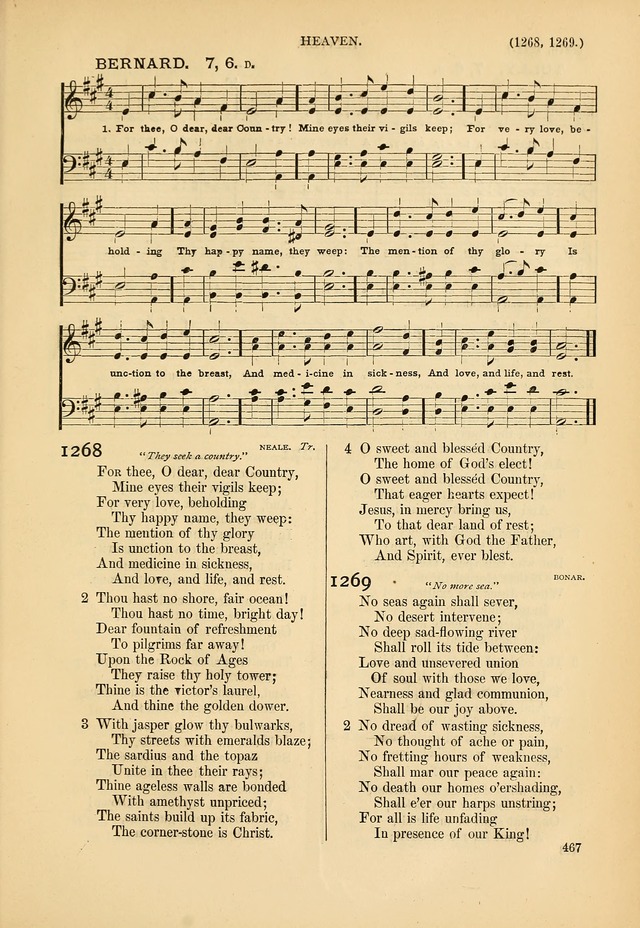 Psalms and Hymns and Spiritual Songs: a manual of worship for the church of Christ page 467