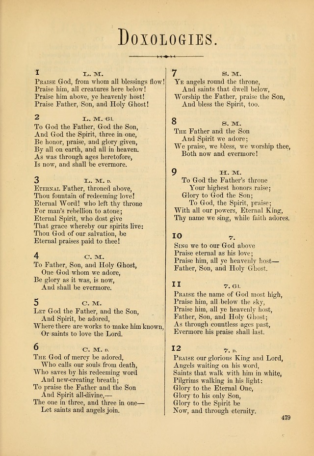 Psalms and Hymns and Spiritual Songs: a manual of worship for the church of Christ page 479