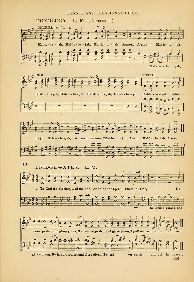 Psalms and Hymns and Spiritual Songs: a manual of worship for the church of Christ page 491