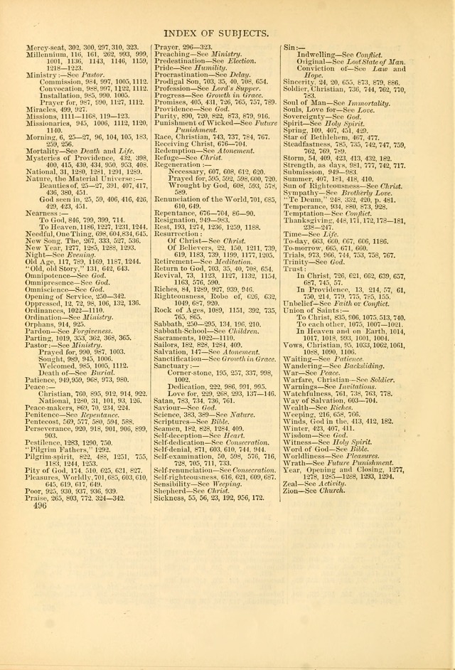 Psalms and Hymns and Spiritual Songs: a manual of worship for the church of Christ page 496