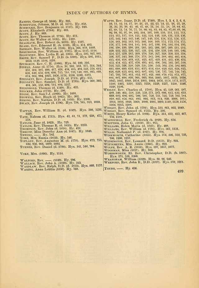 Psalms and Hymns and Spiritual Songs: a manual of worship for the church of Christ page 499