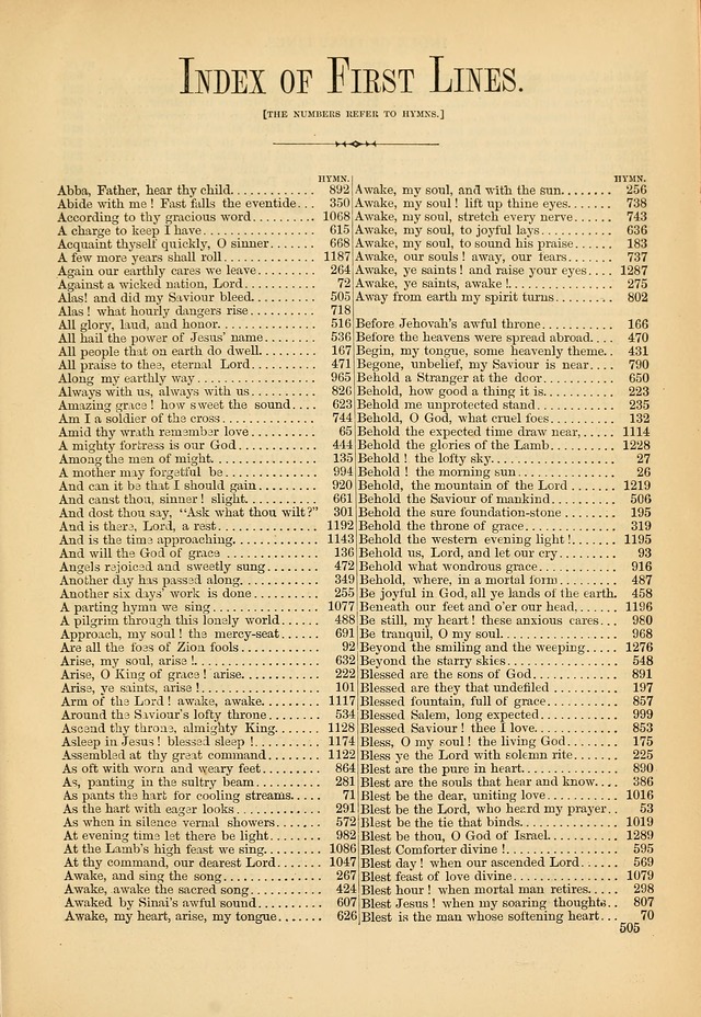 Psalms and Hymns and Spiritual Songs: a manual of worship for the church of Christ page 505